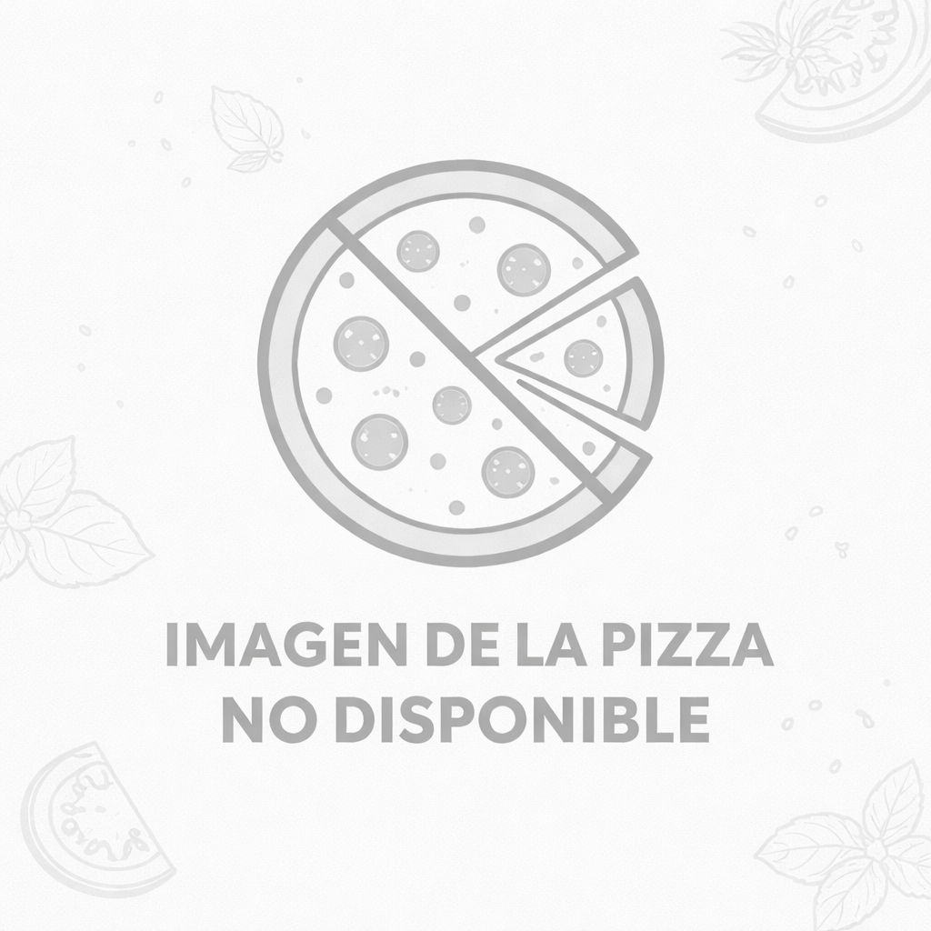 PIZZA PROSCIUTTO CON CHAMPIÑONES