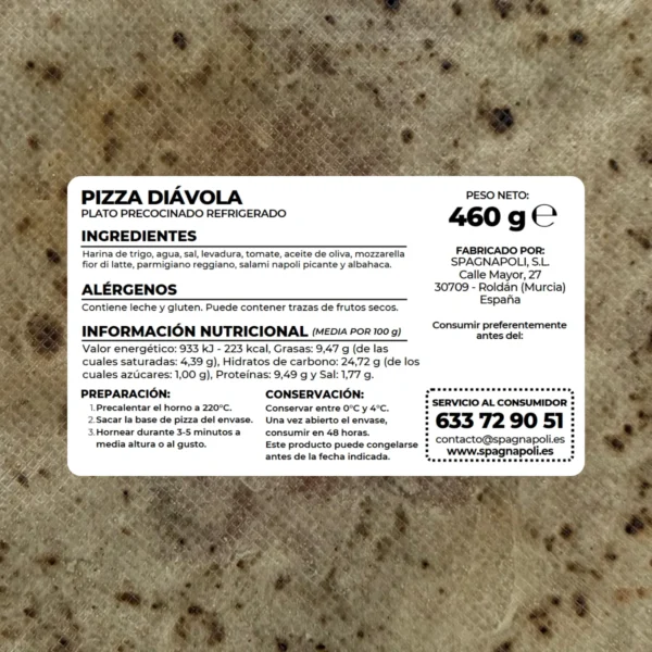 Pizza Diávola - Imagen 3