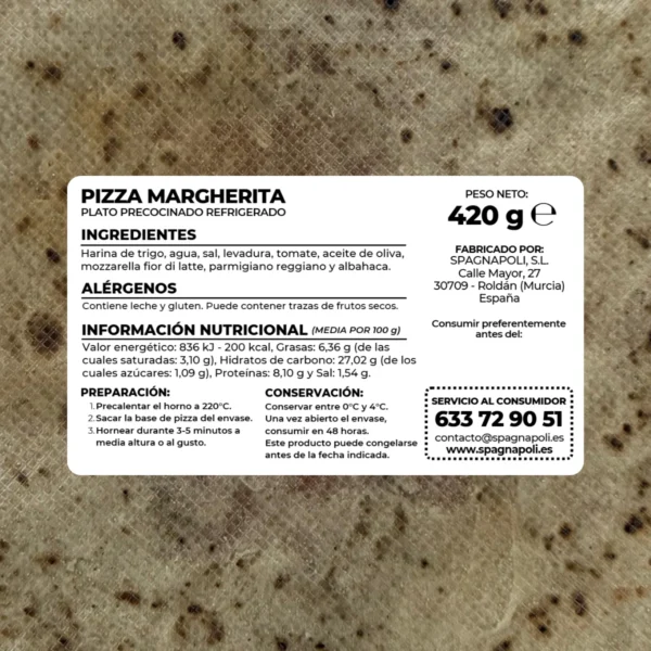 Pizza Margherita - Imagen 3