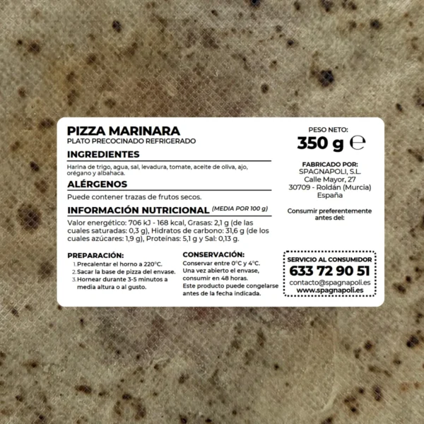 Pizza Marinara - Imagen 3