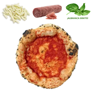 Pack Base + Salami dulce + Mozarella + Albahaca